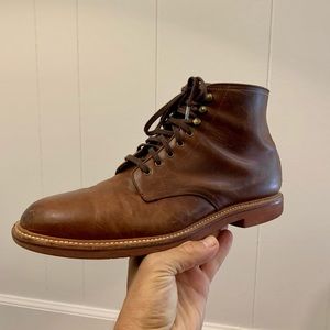Men’s Brown lace-up J Crew boots (size 12)